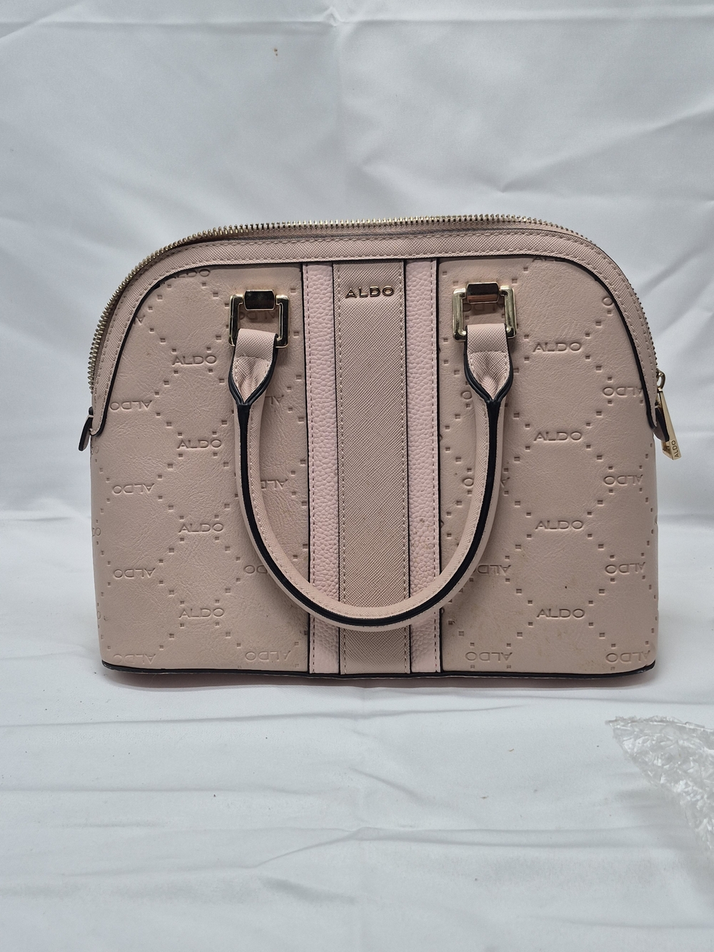 ALDO Blush Pink Structured Dome Satchel